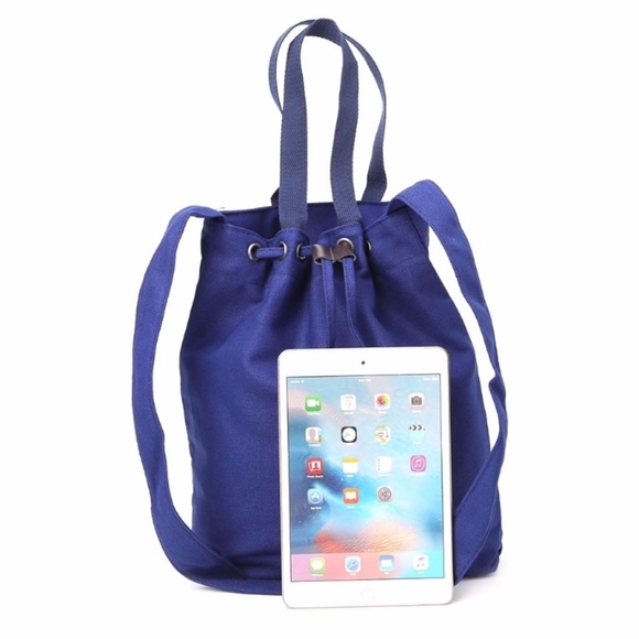 NEW! Canvas Tote w/Shoulder & Hand Strap - Picture 4 of 6